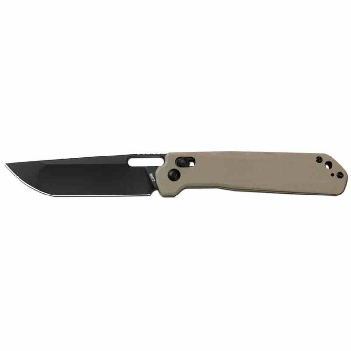 Couteau CJRB Bellona Desert Manche G10 Lame Tanto Acier AR-RPM9 Black IKBS Crossbar Lock Clip J1947BDE - Livraison Gratuite