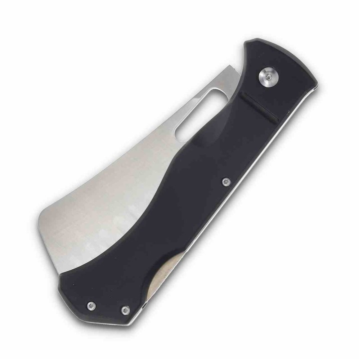 Couteau Rough Ryder Sous Chef Cleaver Lame Acier VG10 Manche Aluminium Lockback Clip RR2537 - Livraison Gratuite