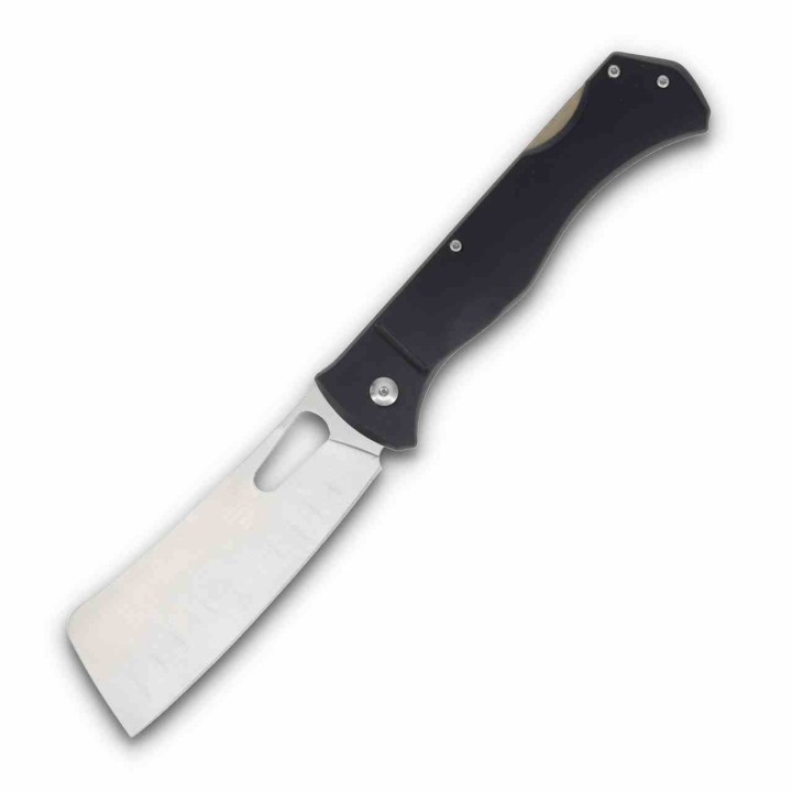 Couteau Rough Ryder Sous Chef Cleaver Lame Acier VG10 Manche Aluminium Lockback Clip RR2537 - Livraison Gratuite