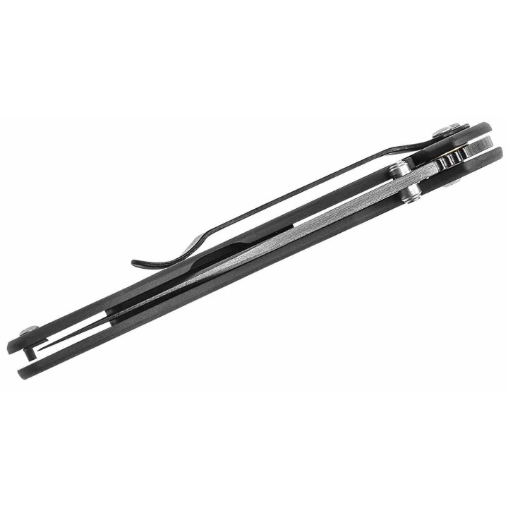 KS1660DAMBK Couteau Kershaw Leek Damas A/O Manche Black Tungsten DLC Framelock Clip USA - Livraison Gratuite