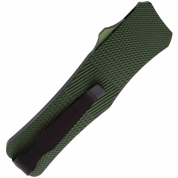 Couteau OTF Automatique Mantis Lame Acier 440C Tanto Manche Alum Green Clip USA MANOTF818 - Livraison Gratuite