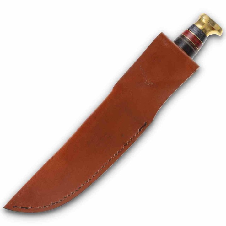 Set de 2 Couteau American Hunter Twin Hunter Set Lames Acier Inox Manche & Etui CUir AH028 - Livraison Gratuite