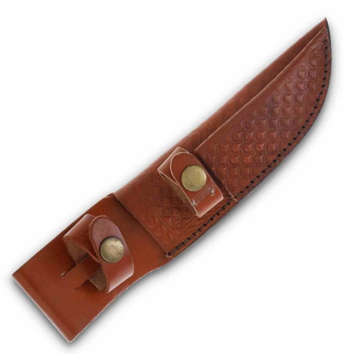 Set de 2 Couteau American Hunter Twin Hunter Set Lames Acier Inox Manche & Etui CUir AH028 - Livraison Gratuite