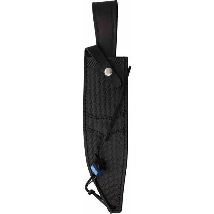 Couteau Bowie American Hunter Manche Turquoise & Bois Lame Acier Inox Etui Cuir AH030 - Livraison Gratuite