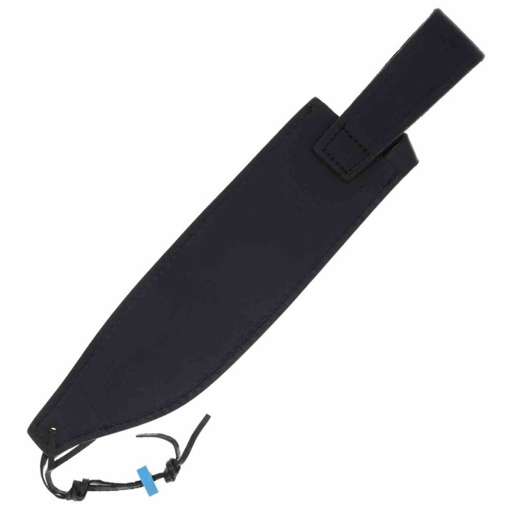 Couteau Bowie American Hunter Manche Turquoise & Bois Lame Acier Inox Etui Cuir AH030 - Livraison Gratuite