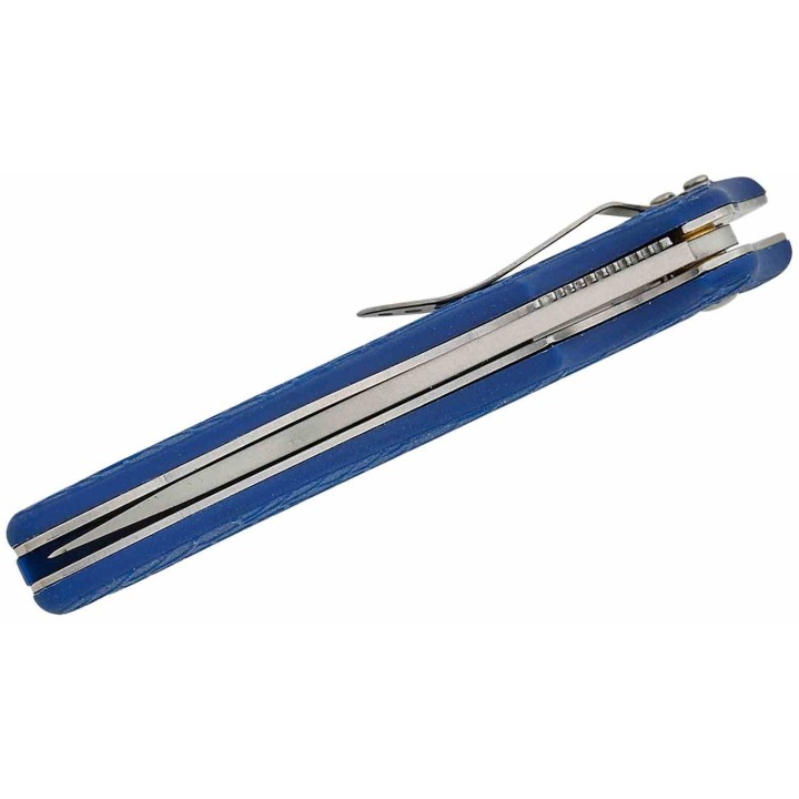 Couteau Kershaw Oso Sweet A/O Blue Manche GFN Lame Acier 8Cr13MoV Liner Lock Clip KS1830BLU - Livraison Gratuite