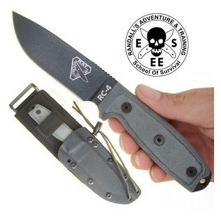 ESEE Knives RC-4 w/ Molle Back Sheath - RC4PMB - Couteau ESEE