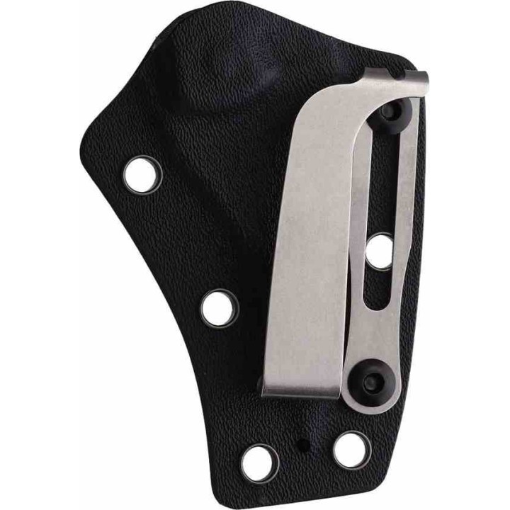 Couteau Mantis Sabot IV Karambit Black/Red Manche FCarbone Lame Acier M390 Etui Kydex MAN8356 - Livraison Gratuite