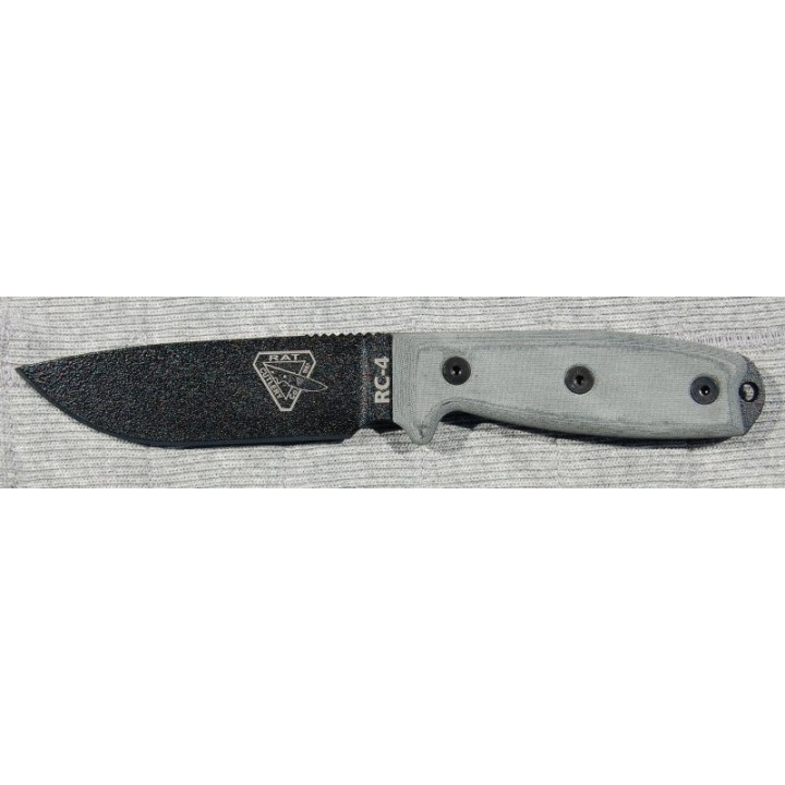 ESEE Knives RC-4 w/ Molle Back Sheath - RC4PMB - Couteau ESEE