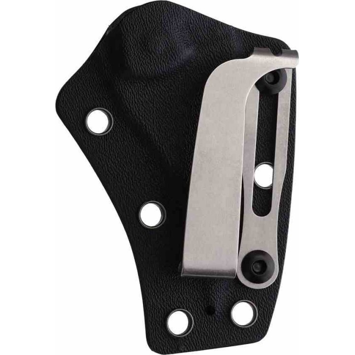 Couteau Mantis Sabot IV Karambit Black/Red Manche FCarbone Lame Acier M390 Etui Kydex MAN8332 - Livraison Gratuite