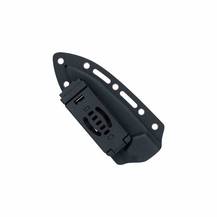 Couteau de Survie Cobratec Wolverine Black Lame Acier D2 Manche G10 Etui Kydex CBTFBWLBK - Livraison Gratuite