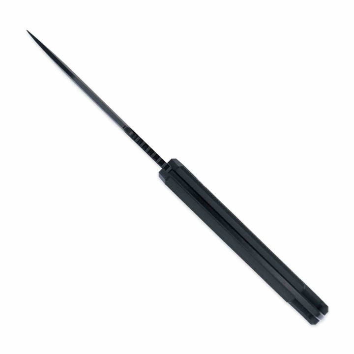 Couteau de Survie Cobratec Wolverine Black Lame Acier D2 Manche G10 Etui Kydex CBTFBWLBK - Livraison Gratuite