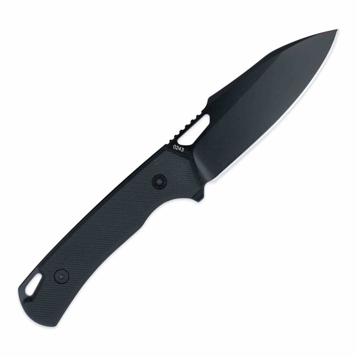 Couteau de Survie Cobratec Wolverine Black Lame Acier D2 Manche G10 Etui Kydex CBTFBWLBK - Livraison Gratuite