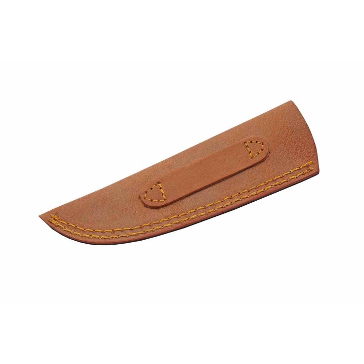 Couteau D'Elfe à Lame Fixe Manche Os Lame Acier Inox Etui Cuir PA203515 - Livraison Gratuite