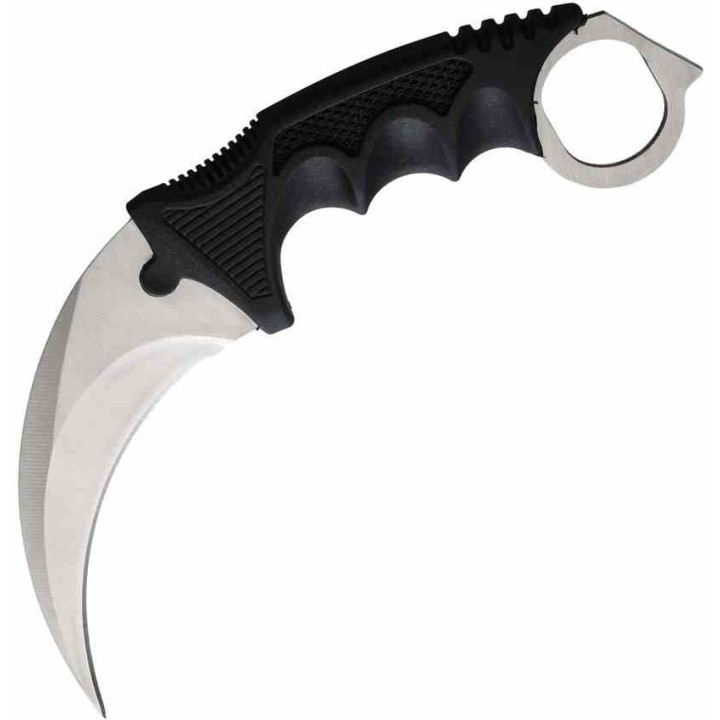 LOT DE 3 Couteau Griffe S-TEC Karambit Lame Acier Inox Manche ABS Etui Plastique STT222002SL - Livraison Gratuite