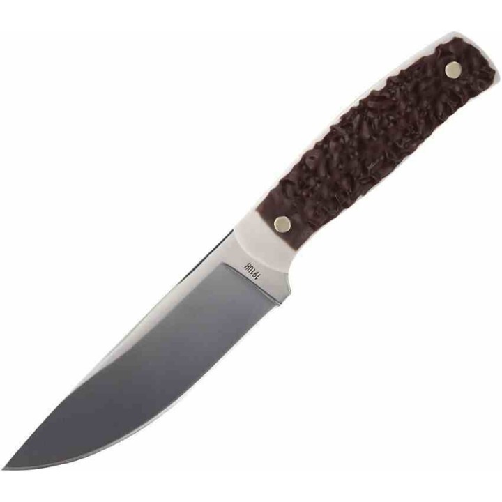 Couteau Schrade Uncle Henry Lame Acier 7Cr17MoV Manche Stagalon Etui Cuir SCH1205104 - Livraison Gratuite