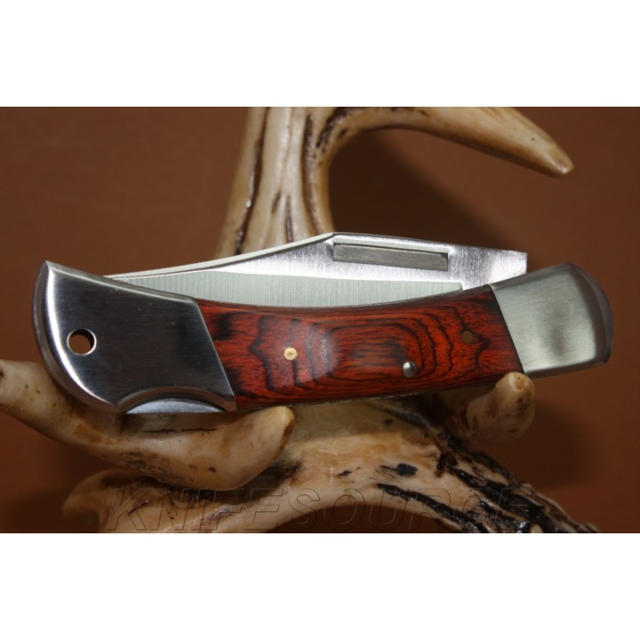 Couteau pliant Classic Knives Rosewood Lockback Pocket Knife cn2108264 Manche Bois - Cran d'arrêt
