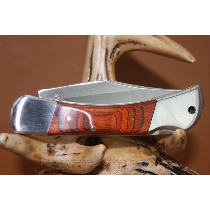 Couteau pliant Classic Knives Rosewood Lockback Pocket Knife cn2108264 Manche Bois - Cran d'arrêt
