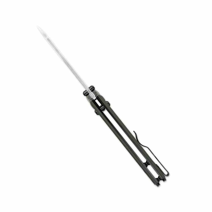 Couteau Kizer Cutlery Task Clutch Lock OD Manche G10 Lame Acier 154CM Reverse Tanto Clip KIV3641C3 - Livraison Gratuite