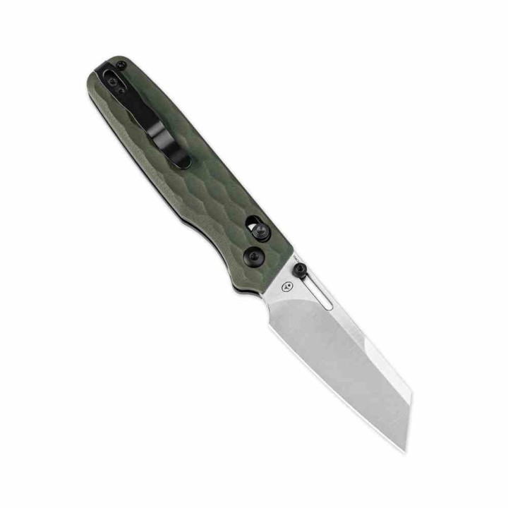Couteau Kizer Cutlery Task Clutch Lock OD Manche G10 Lame Acier 154CM Reverse Tanto Clip KIV3641C3 - Livraison Gratuite