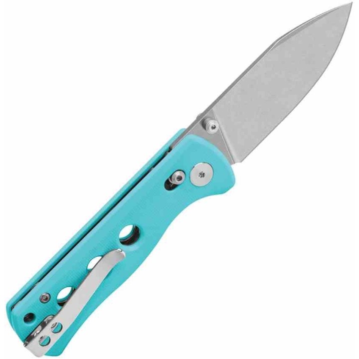 Couteau QSP Canary Glyde Tiffany Manche G10 Lame Acier 14C28N IKBS Clip QS150GLC1 - Livraison Gratuite
