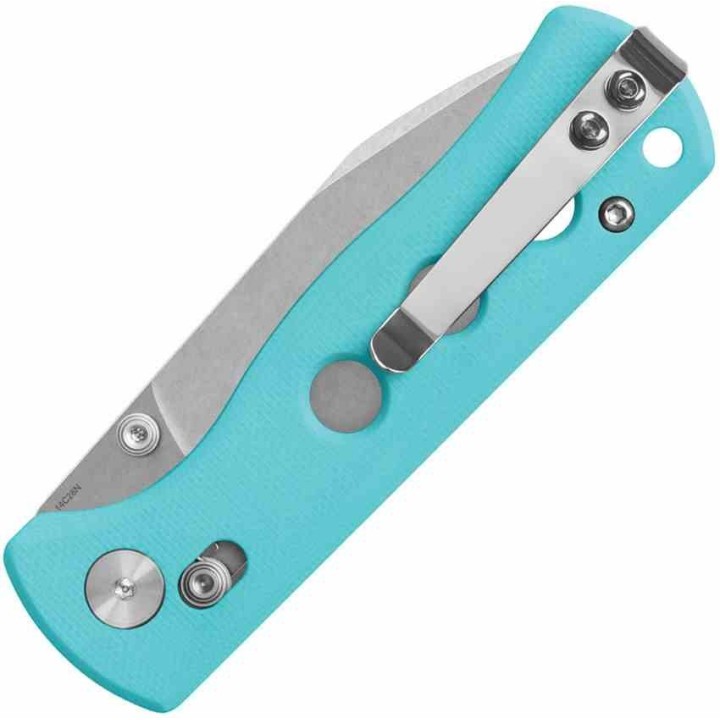 Couteau QSP Canary Glyde Tiffany Manche G10 Lame Acier 14C28N IKBS Clip QS150GLC1 - Livraison Gratuite