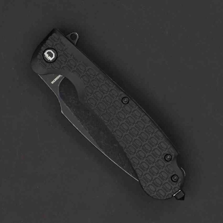 Couteau Pliant Daggerr Fielder Black Manche FRN Lame Acier 8Cr14MoV Liner Lock DGRFDFBKBW - Livraison Gratuite