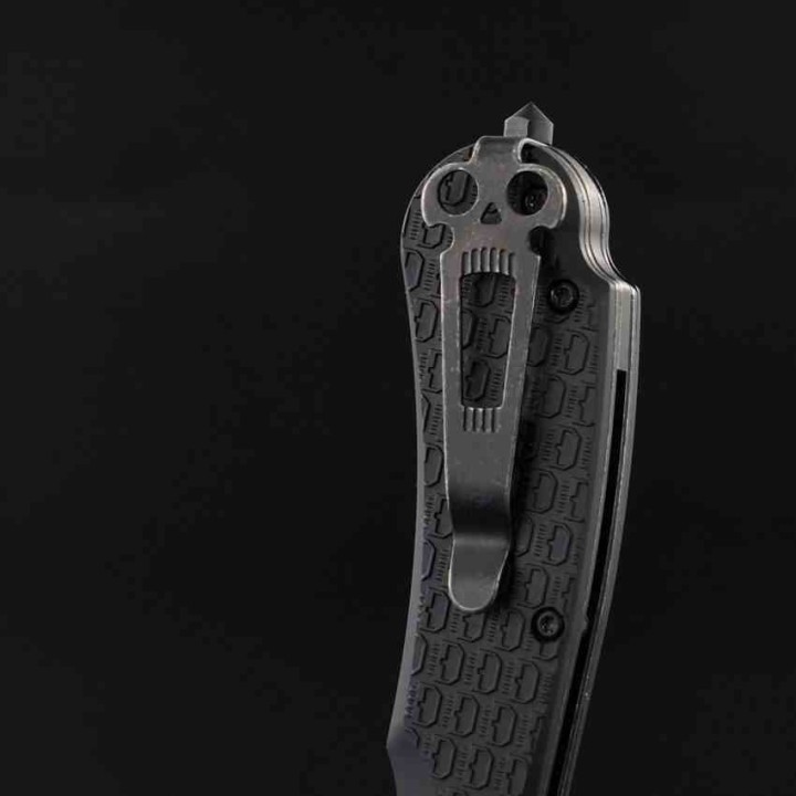 Couteau Pliant Daggerr Fielder Black Manche FRN Lame Acier 8Cr14MoV Liner Lock DGRFDFBKBW - Livraison Gratuite