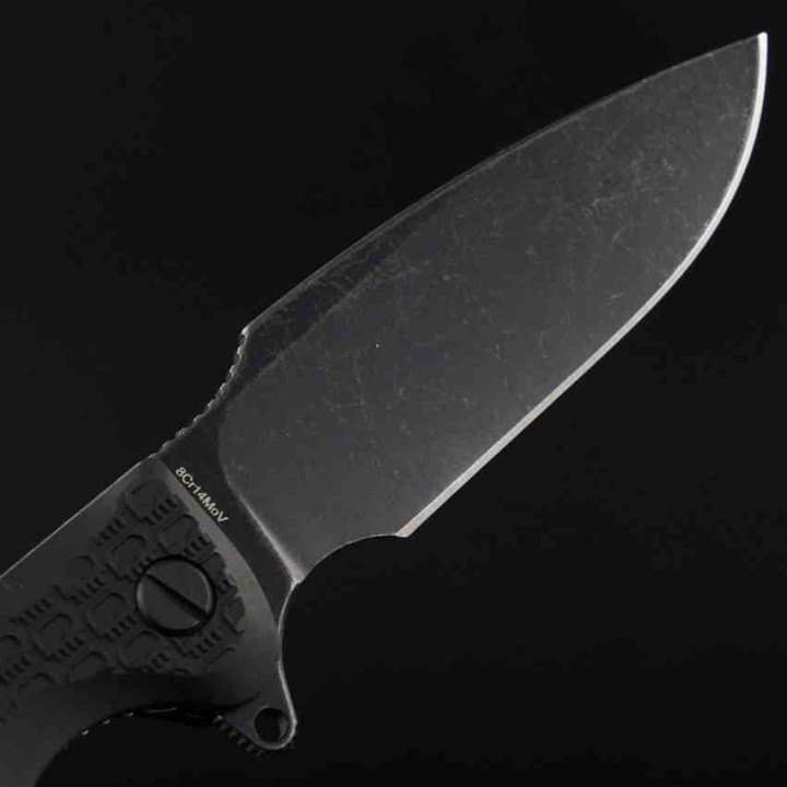 Couteau Pliant Daggerr Fielder Black Manche FRN Lame Acier 8Cr14MoV Liner Lock DGRFDFBKBW - Livraison Gratuite