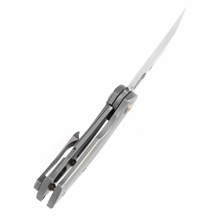 Couteau Kansept Osprey Manche Titane Lame Acier CPM-S35VN Frame Lock Clip K2087A1 - Livraison Gratuite