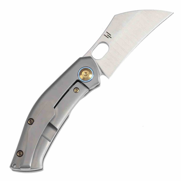 Couteau Kansept Osprey Manche Titane Lame Acier CPM-S35VN Frame Lock Clip K2087A1 - Livraison Gratuite