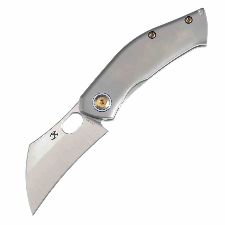 Couteau Kansept Osprey Manche Titane Lame Acier CPM-S35VN Frame Lock Clip K2087A1 - Livraison Gratuite