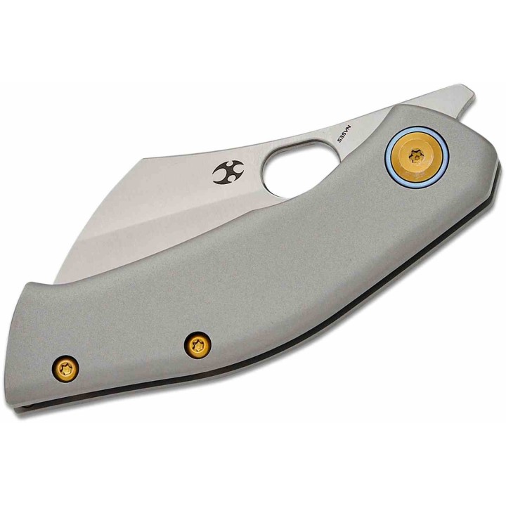 Couteau Kansept Osprey Manche Titane Lame Acier CPM-S35VN Frame Lock Clip K2087A1 - Livraison Gratuite