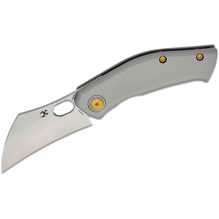 Couteau Kansept Osprey Manche Titane Lame Acier CPM-S35VN Frame Lock Clip K2087A1 - Livraison Gratuite
