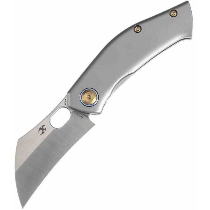 Couteau Kansept Osprey Manche Titane Lame Acier CPM-S35VN Frame Lock Clip K2087A1 - Livraison Gratuite