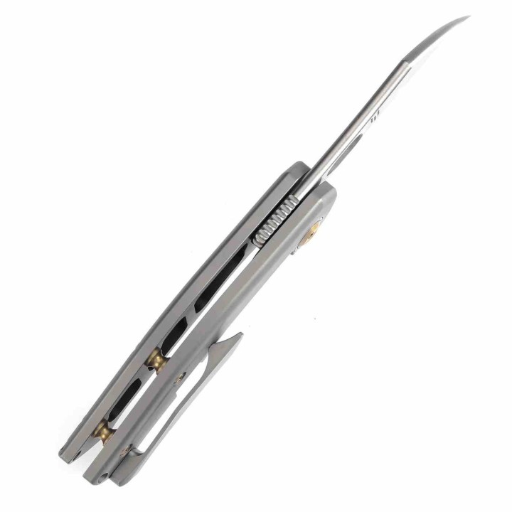 Couteau Kansept Osprey Manche Titane Lame Acier CPM-S35VN Frame Lock Clip K2087A1 - Livraison Gratuite