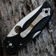 Couteau Spyderco Native 5 Lightweight Acier CPM-S35VN Serrated Manche FRN Made In USA SC41SBK5 - Livraison Gratuite