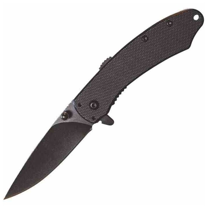 Couteau ABKT TAC AB Elite Ember Lame Acier 8Cr13MoV Manche G10 Linerlock Clip AB067B - Livraison Gratuite