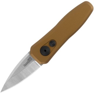 Couteau Automatique Kershaw Launch Bronze Lame Acier CPM 154 Manche Alu Clip USA KS7500BRZ - Livraison Gratuite
