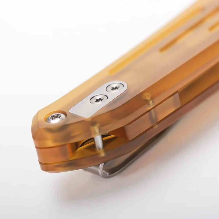 Couteau Vosteed Thunderbird A0318 PEI Trek Lock Lame Tanto Acier Elmax IKBS VOSA0318- Livraison Gratuite