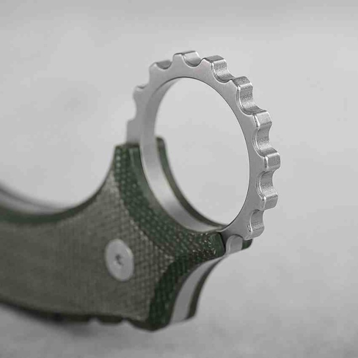 Couteau Vosteed Dirty Girl D0201 Karambit Lame Acier 14C28N Manche Micarta Etui Kydex VOSD0201 - Livraison Gratuite
