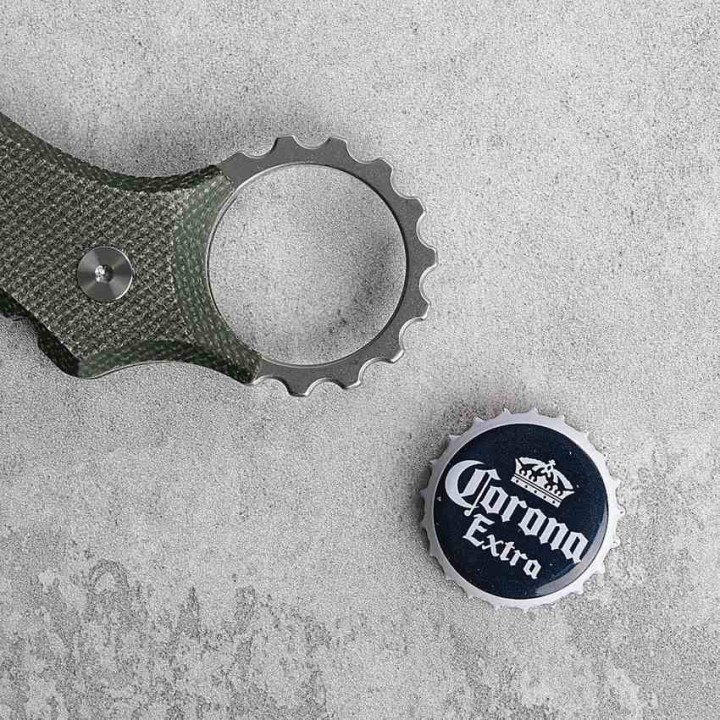 Couteau Vosteed Dirty Girl D0201 Karambit Lame Acier 14C28N Manche Micarta Etui Kydex VOSD0201 - Livraison Gratuite