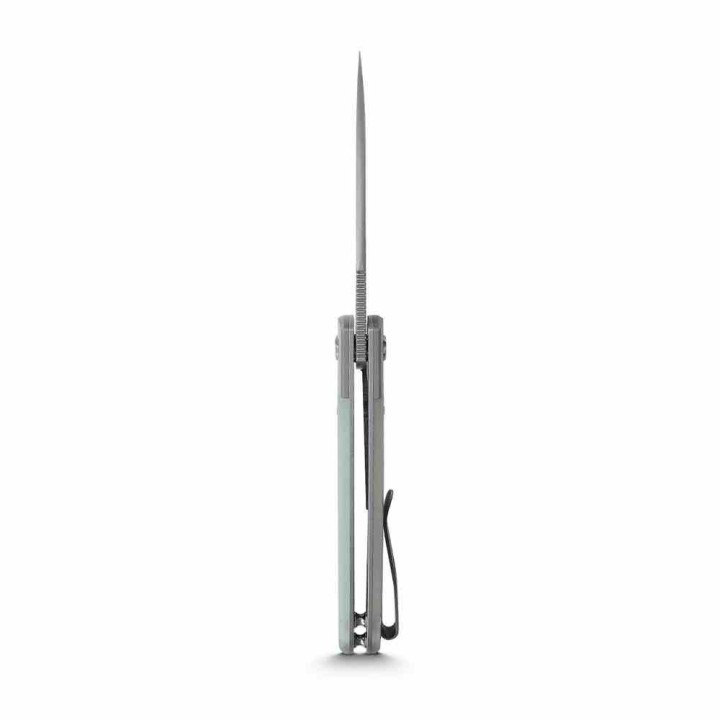 Couteau Vosteed Nightshade Silin Jade Lame Acier Elmax Manche G10 Linerlock IKBS VOSNSK003 - Livraison Gratuite