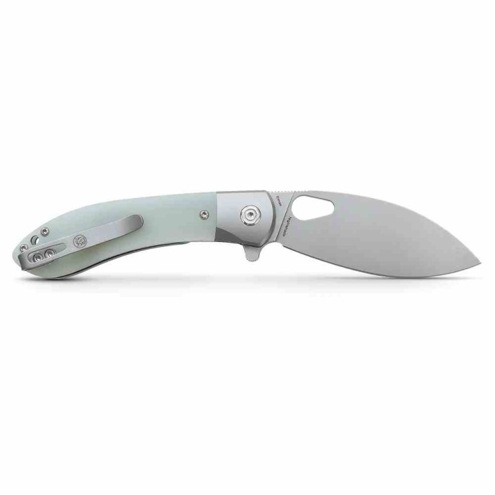 Couteau Vosteed Nightshade Silin Jade Lame Acier Elmax Manche G10 Linerlock IKBS VOSNSK003 - Livraison Gratuite