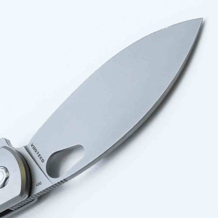 Couteau Vosteed Nightshade Silin Jade Lame Acier Elmax Manche G10 Linerlock IKBS VOSNSK003 - Livraison Gratuite