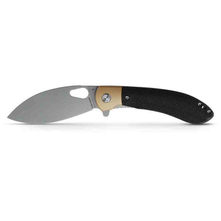 Couteau Vosteed Nightshade Silin Black Lame Acier Elmax Manche Micarta Linerlock IKBS VOSNSK002 - Livraison Gratuite