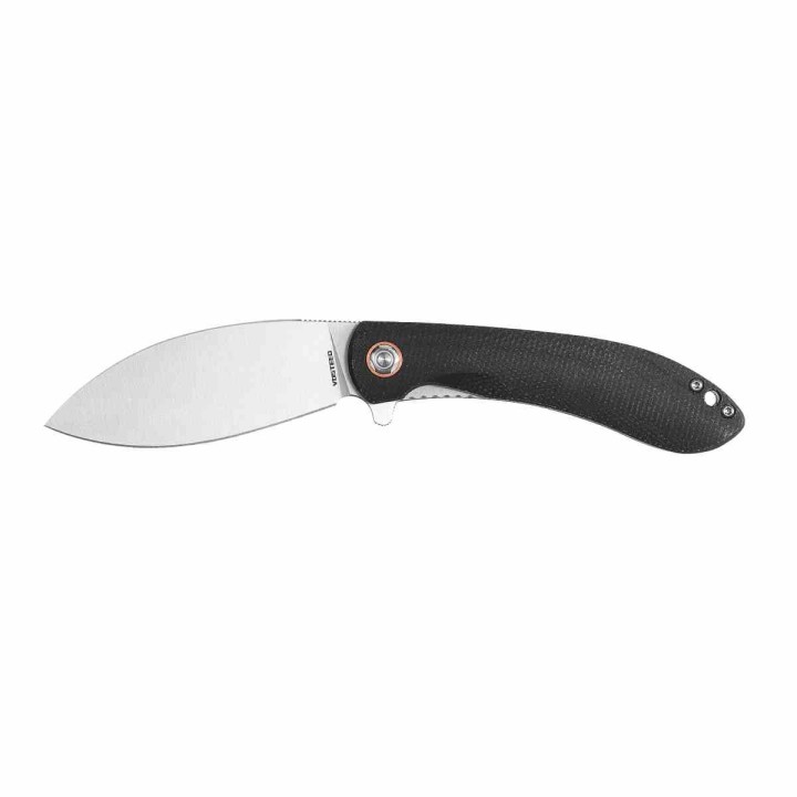 Couteau Vosteed Nightshade TH Black Lame Acier Nitro-V SW Manche Micarta IKBS Linerlock Clip VOSNSNTMK - Livraison Gratuite