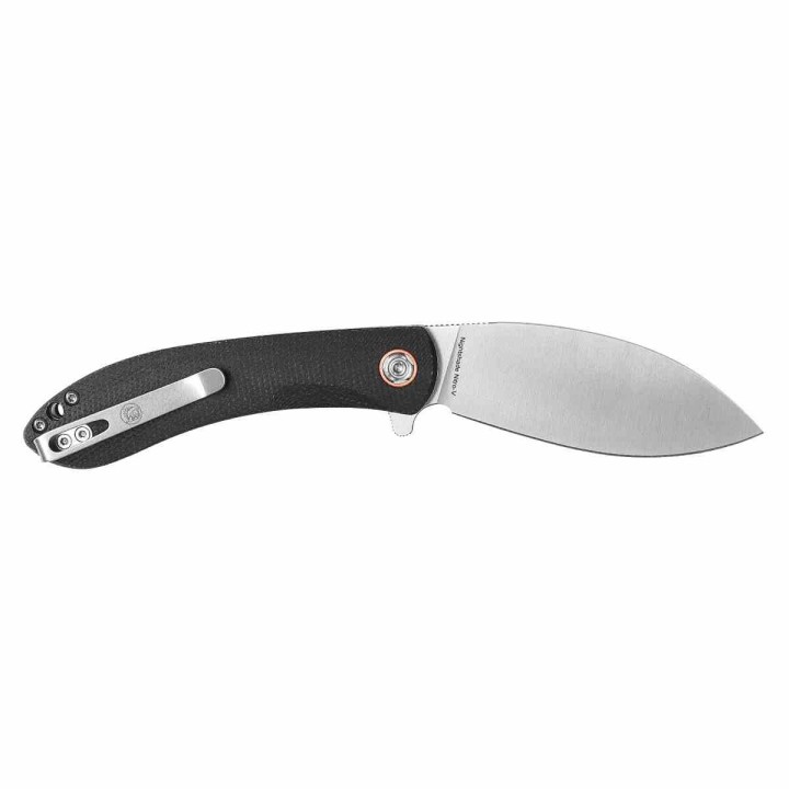Couteau Vosteed Nightshade TH Black Lame Acier Nitro-V SW Manche Micarta IKBS Linerlock Clip VOSNSNTMK - Livraison Gratuite