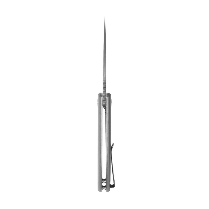 Couteau Vosteed Nightshade Shilin Gray Lame Acier Nitro-V Manche Micarta Linerlock Clip IKBS VOSTSNWGH - Livraison Gratuite