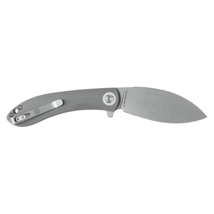 Couteau Vosteed Nightshade Shilin Gray Lame Acier Nitro-V Manche Micarta Linerlock Clip IKBS VOSTSNWGH - Livraison Gratuite